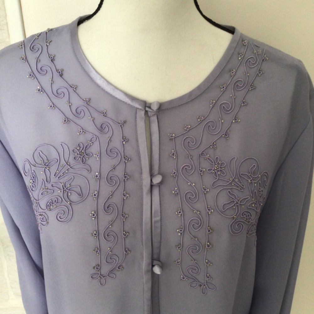 Lavender cover/cape , for dress